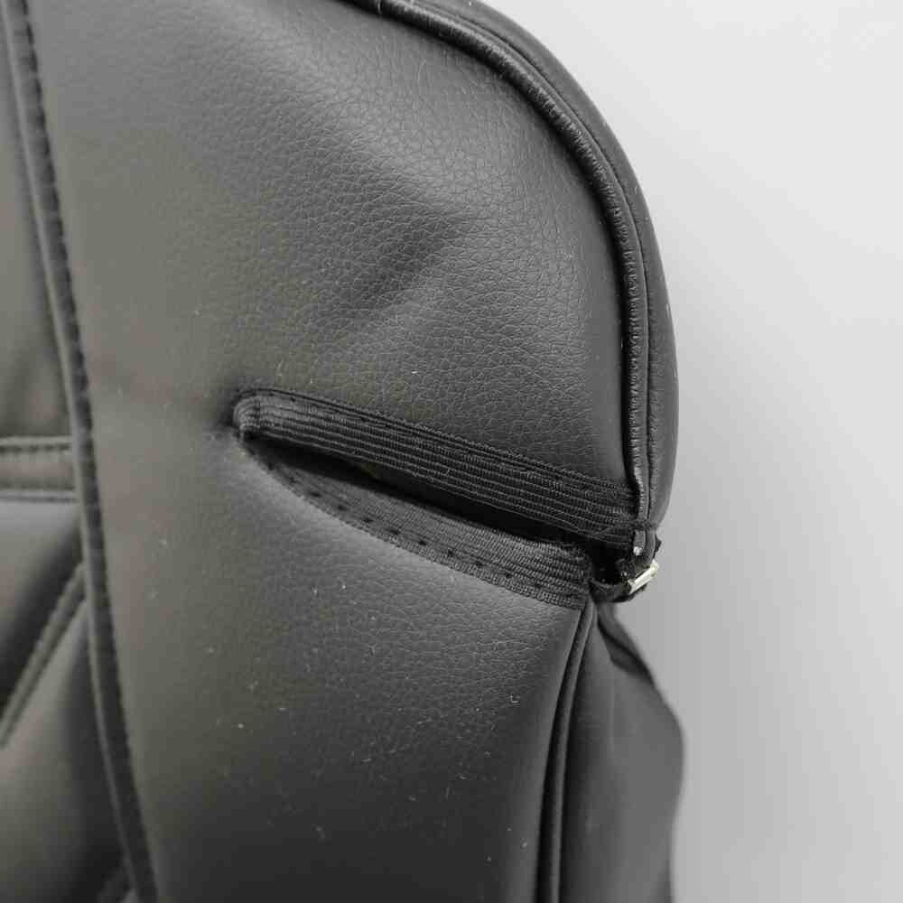 Чохол на сидіння MAN TGX,TGA,TGL,TGM,TGS; (2007-2020) 1 ремінь, водій (Низький) пасажир (Високий) чорний