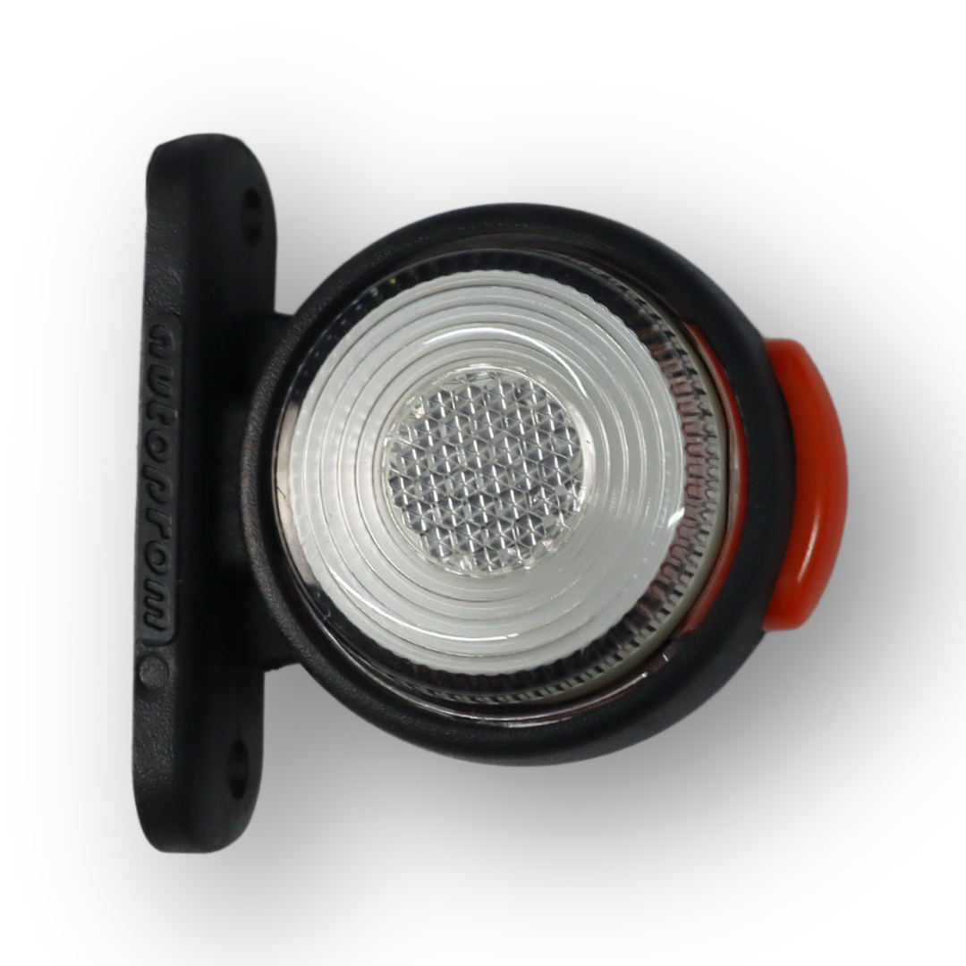 Фонарь габаритный рог LED красно-бел. \GERAY\