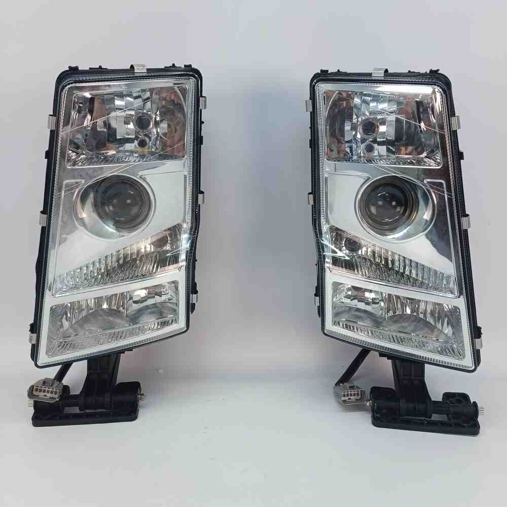 Фара VOLVO FH, FH12, FH16, FM (2002-2008) ручная регулировка; прямоугол.разъем, правая (TANGDE) Фара VOLVO FH, FH12, FH16, FM (2002-2008) ручная регулировка; прямоугол.разъем, правая (TANGDE)