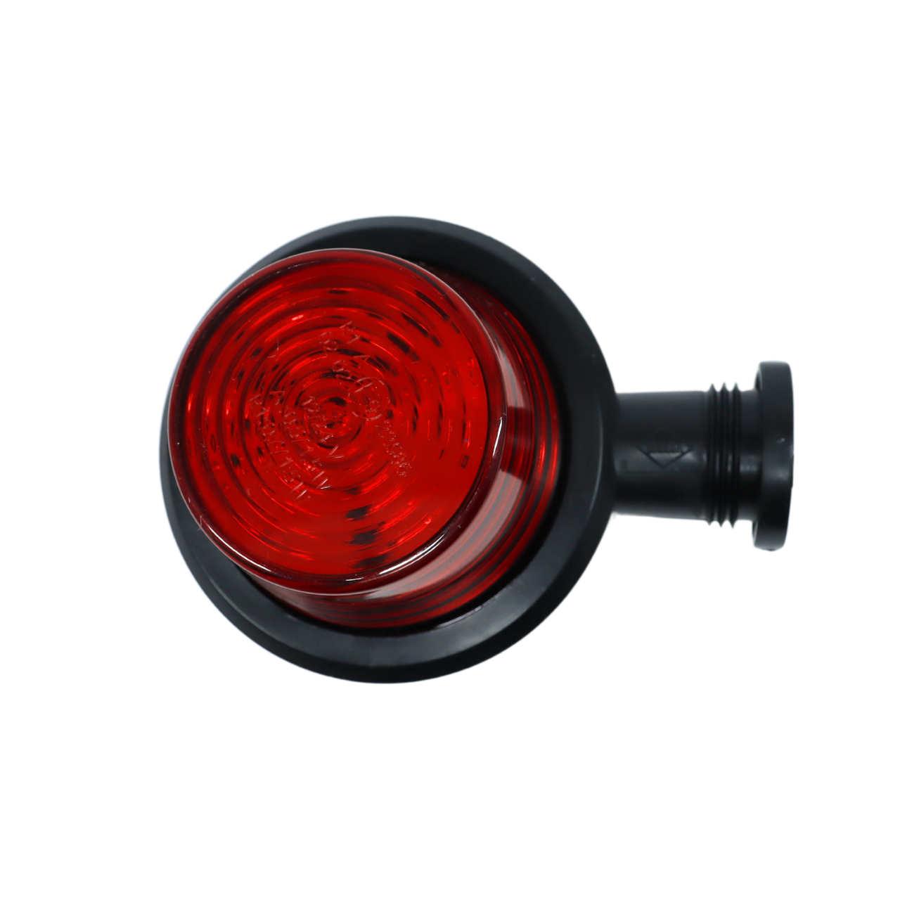Фонарь габаритный рог LED желто-красный 107мм 12/24V HORPOL