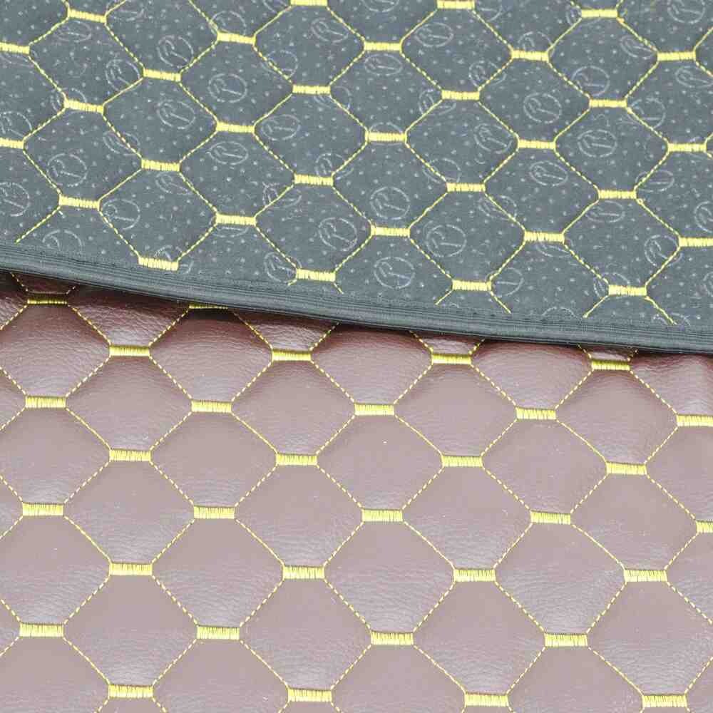 Коврик Экокожа SCANIA R с 2017; АКПП, коричневый, АСП