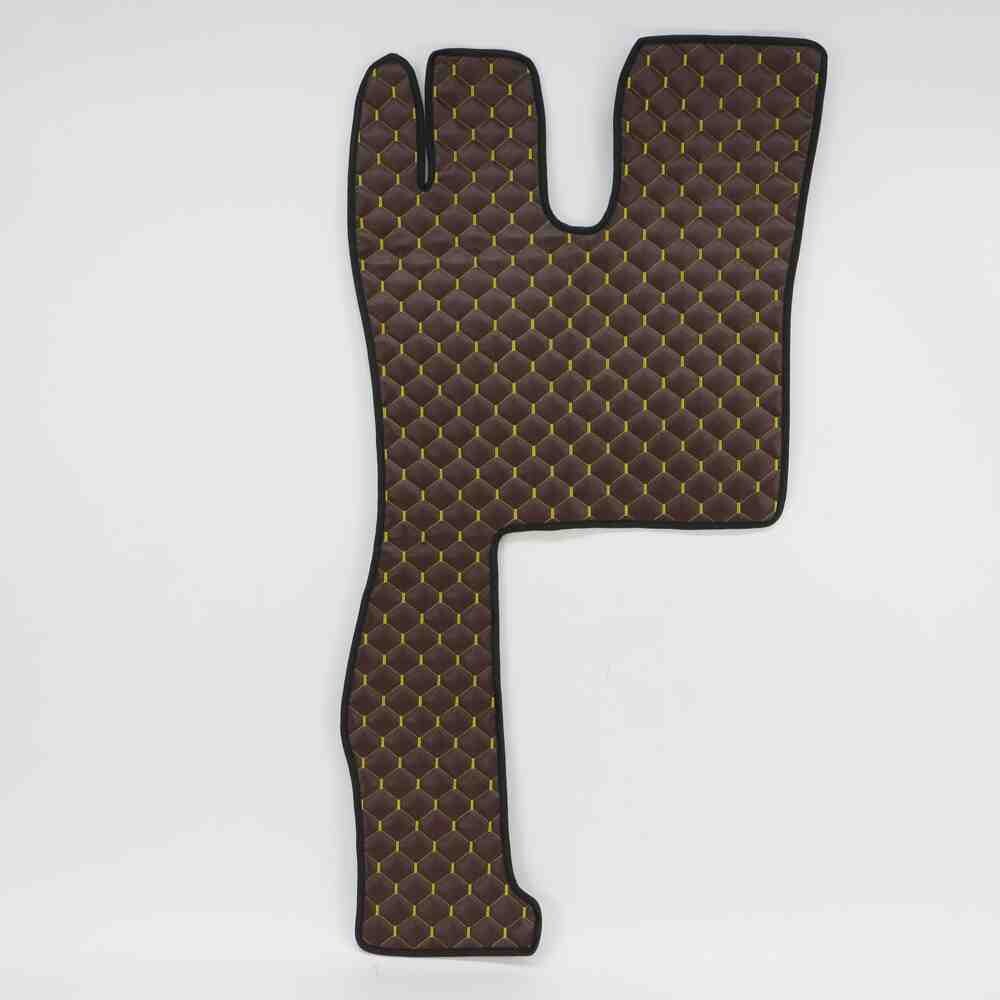 Коврик Экокожа SCANIA R с 2017; АКПП, коричневый, АСП