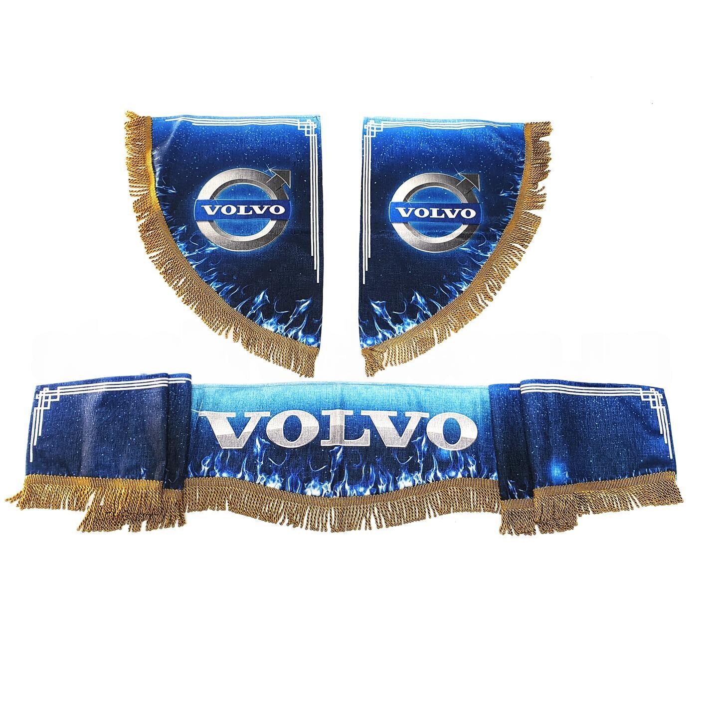 Шторка комп. VOLVO синяя