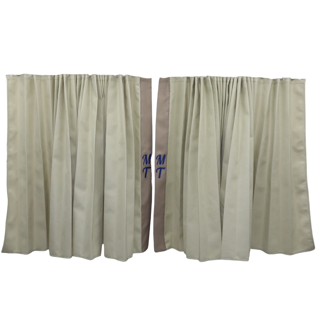 Шторы Рогожка "Bow Folds" ночные заказаные