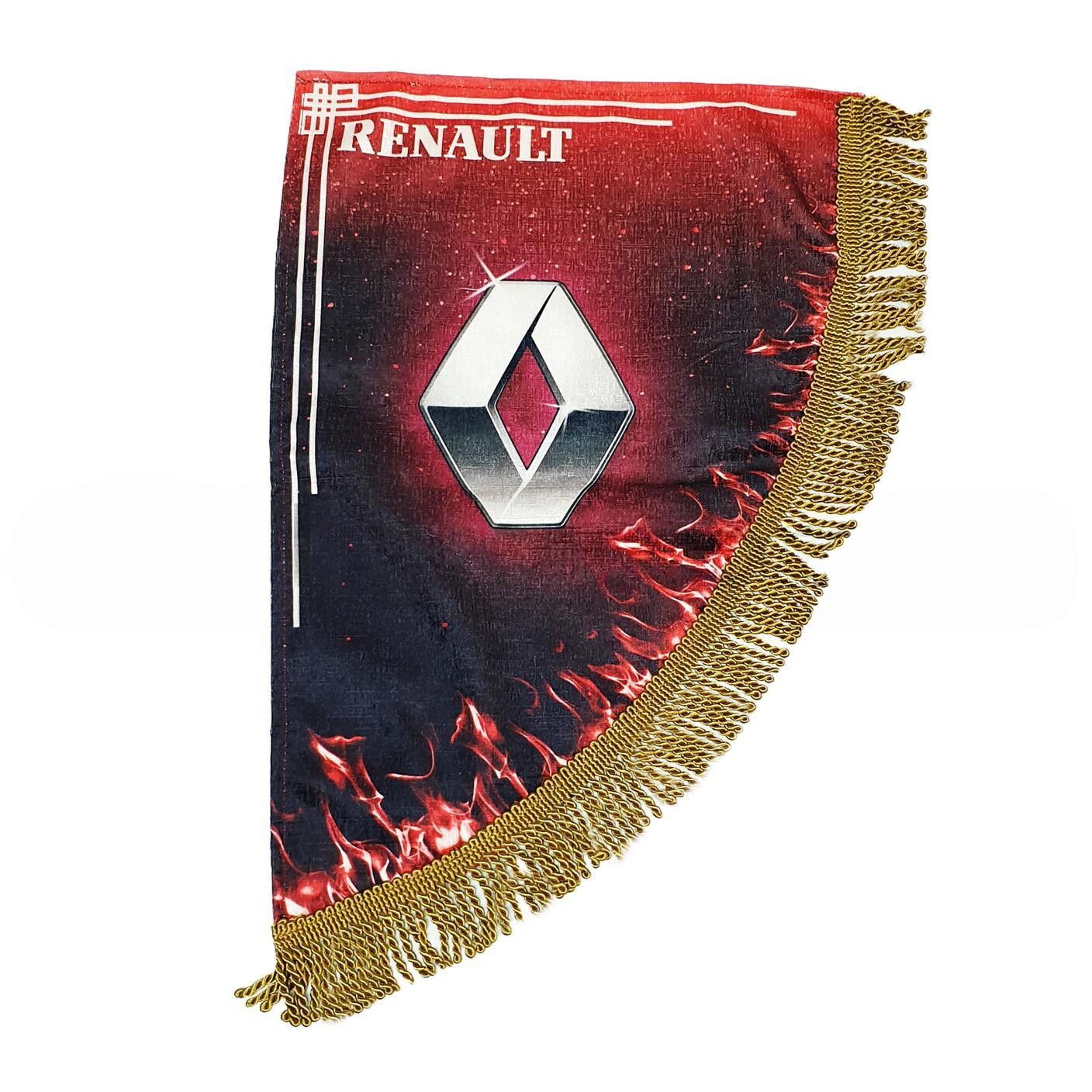 Шторка комп. RENAULT красная