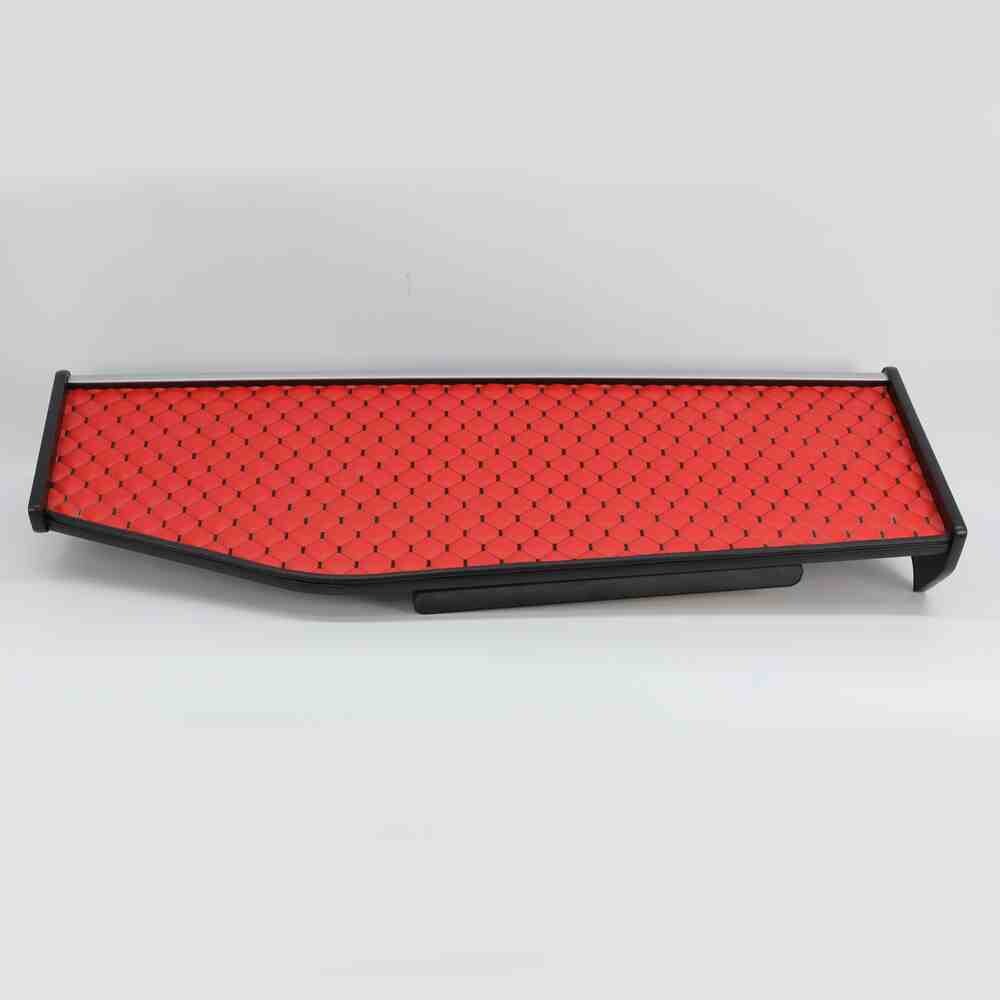 Полка кабины длинная SCANIA 420 R красная\ST- Экокожа стёжка\