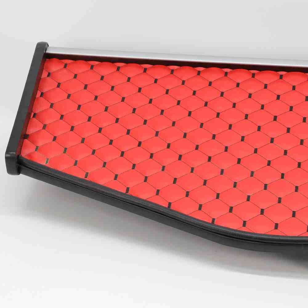 Полка кабины длинная SCANIA 420 R красная\ST- Экокожа стёжка\