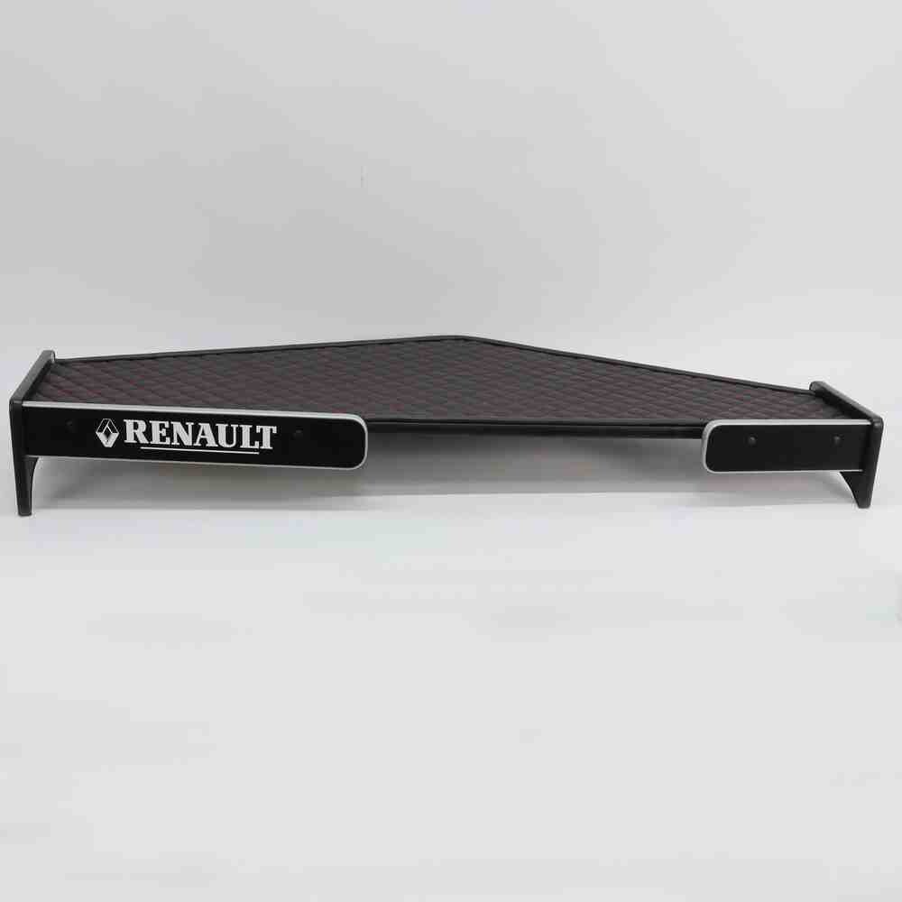 Полка кабины длинная RENAULT T c 13г. черная\ST- Экокожа стёжка\