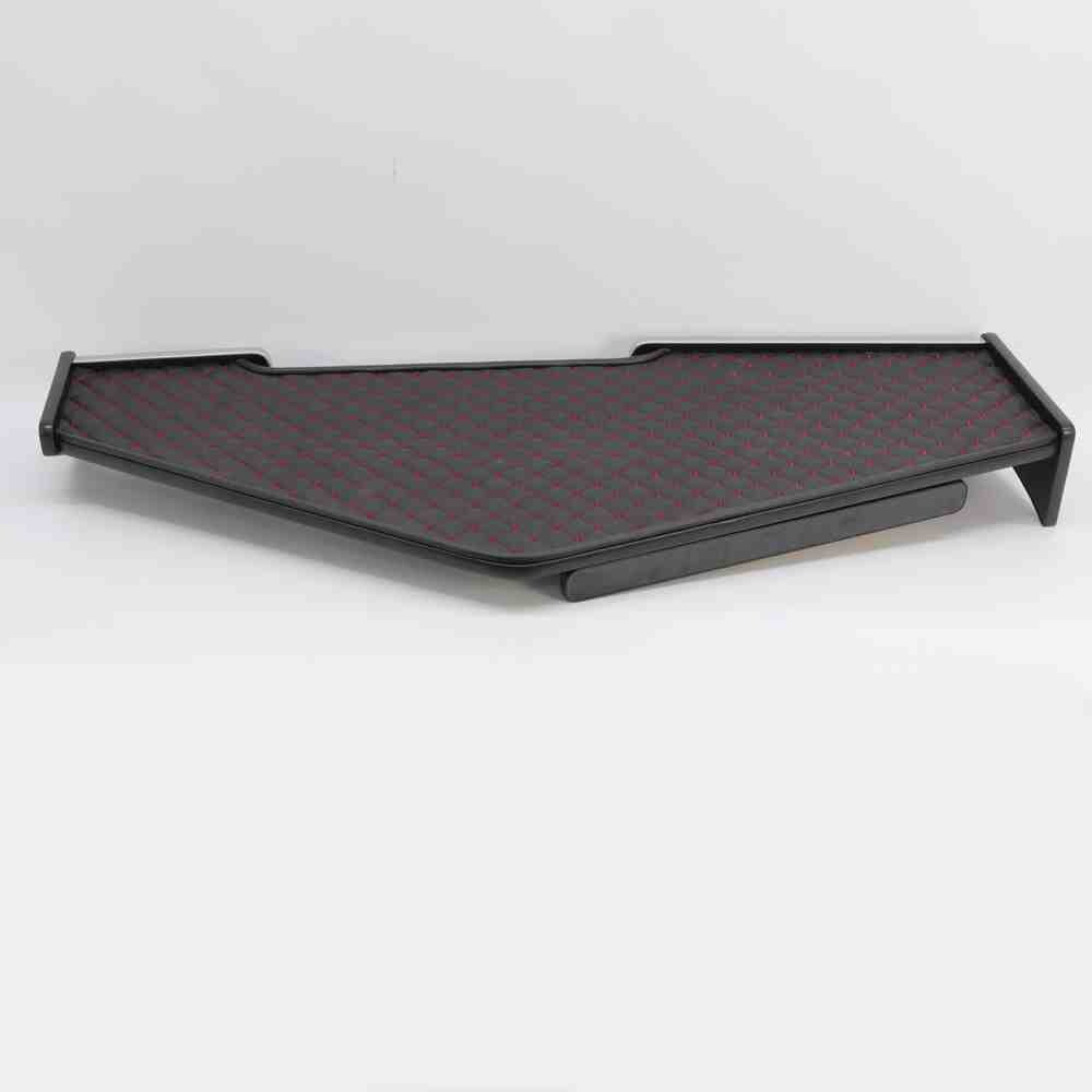 Полка кабины длинная RENAULT T c 13г. черная\ST- Экокожа стёжка\