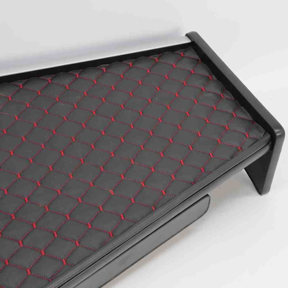 Полка кабины длинная RENAULT T c 13г. черная\ST- Экокожа стёжка\