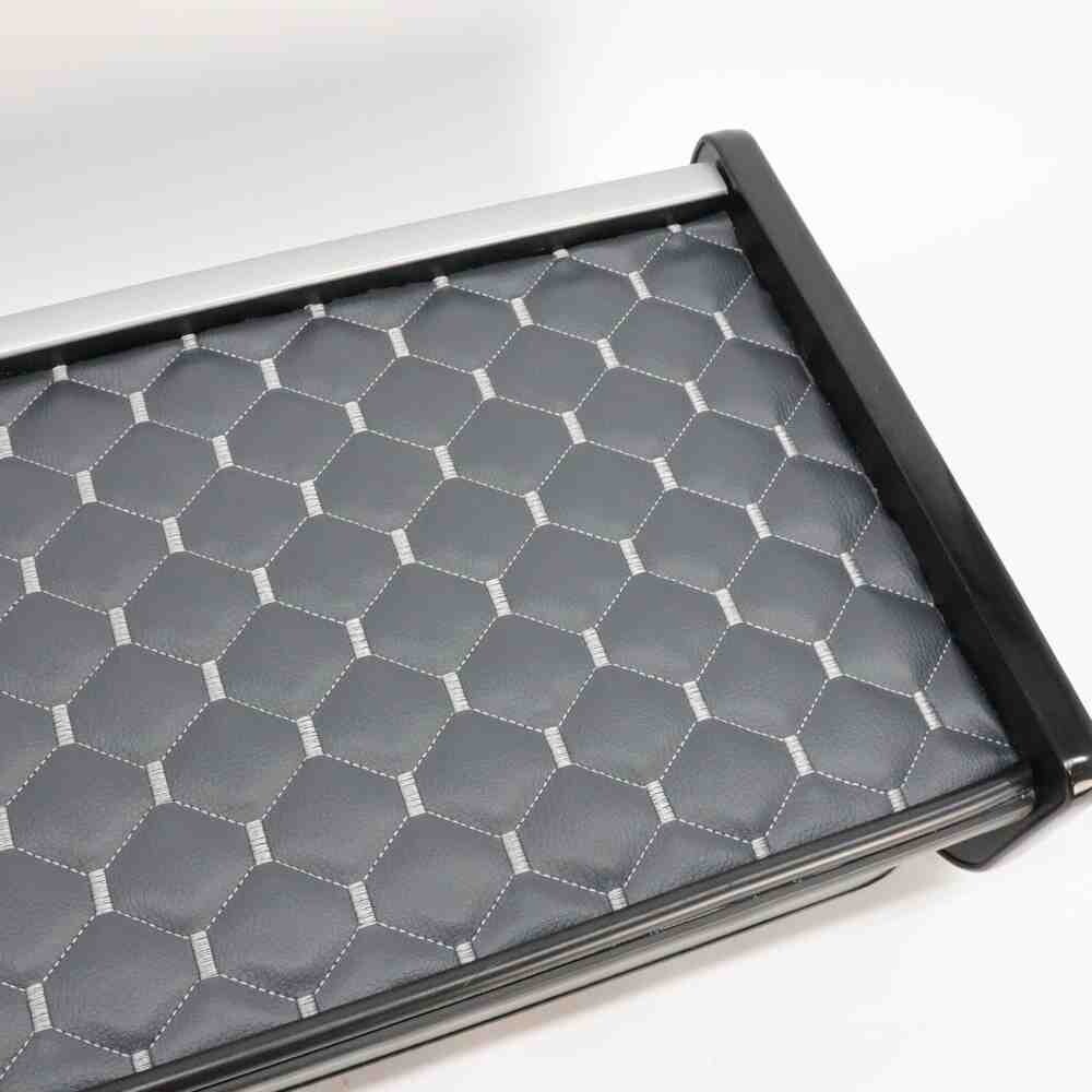 Полиця кабіни довга MAN TGX; сіра; ST - Екошкіра стежка