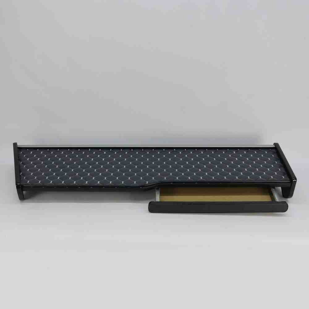 Полиця кабіни довга MAN TGX; сіра; ST - Екошкіра стежка