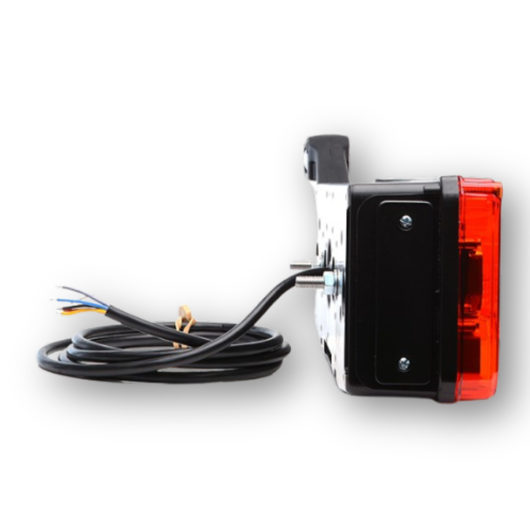 Фонарь задний универсальный WAS 12-24V с габаритным фонарем W48 \правый\кабель Фонарь задний универсальный WAS 12-24V с габаритным фонарем W48 \правый\кабель