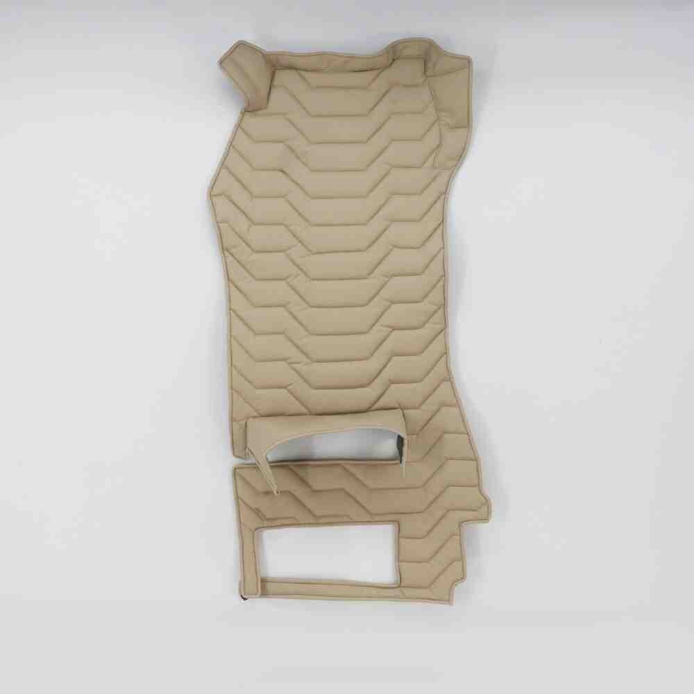 Коврик 3D Экокожа SCANIA R 2014-2016; рестайлинг 2017; АКПП,  бежевый, перфорация