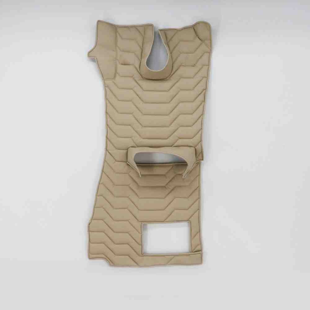 Коврик 3D Экокожа SCANIA R 2014-2016; рестайлинг 2017; АКПП,  бежевый, перфорация