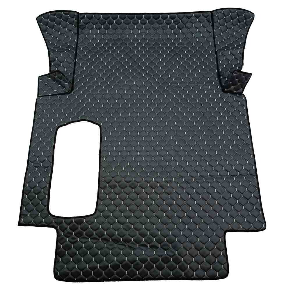 Коврик Экокожа MAN TGX 2008-2017; 1ящ., АКПП,МКПП. серый, Коврик Экокожа MAN TGX 2008-2017; 1ящ., АКПП,МКПП. серый,