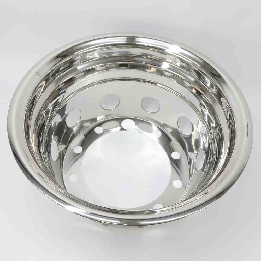 Колпак  заднего двойного колеса 22,5"(нерж.) с 10 отверстиями, глубина 285