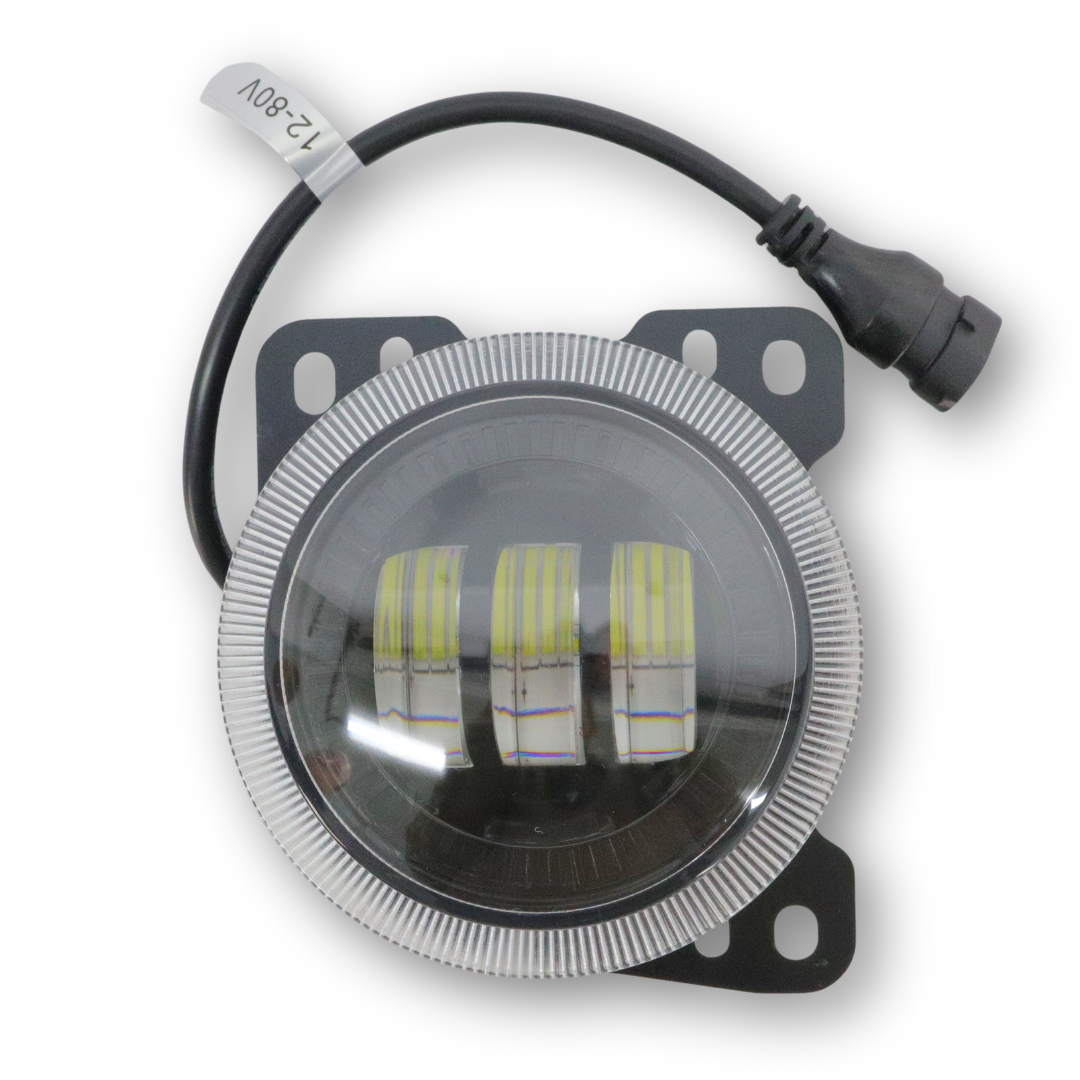 Фара противотуманная DAF XF105, 95 (2002-2013) LED, белый свет, левая-правая (Blaskar) Фара противотуманная DAF XF105, 95 (2002-2013) LED, белый свет, левая-правая (Blaskar)