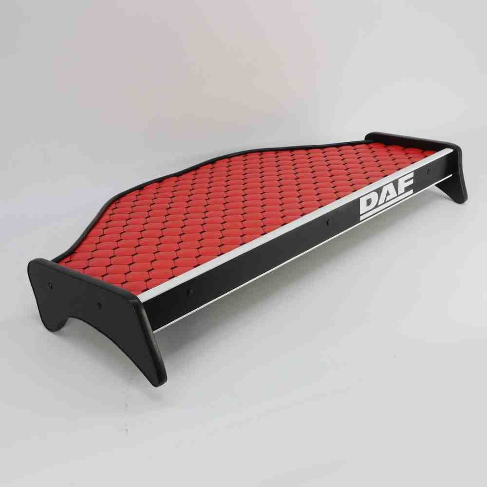 Полиця кабіни DAF 105 червона\ST- Екошкіра стежка\