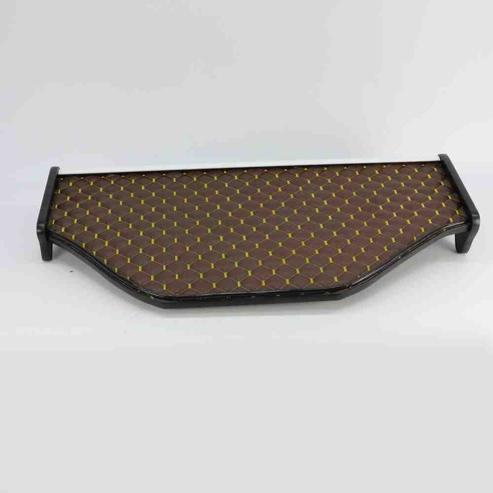 Полка кабины DAF 105 коричневая\ST- Экокожа стёжка\