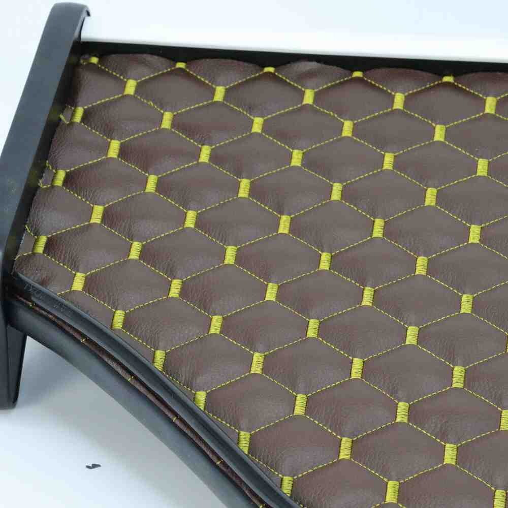 Полка кабины DAF 105 коричневая\ST- Экокожа стёжка\