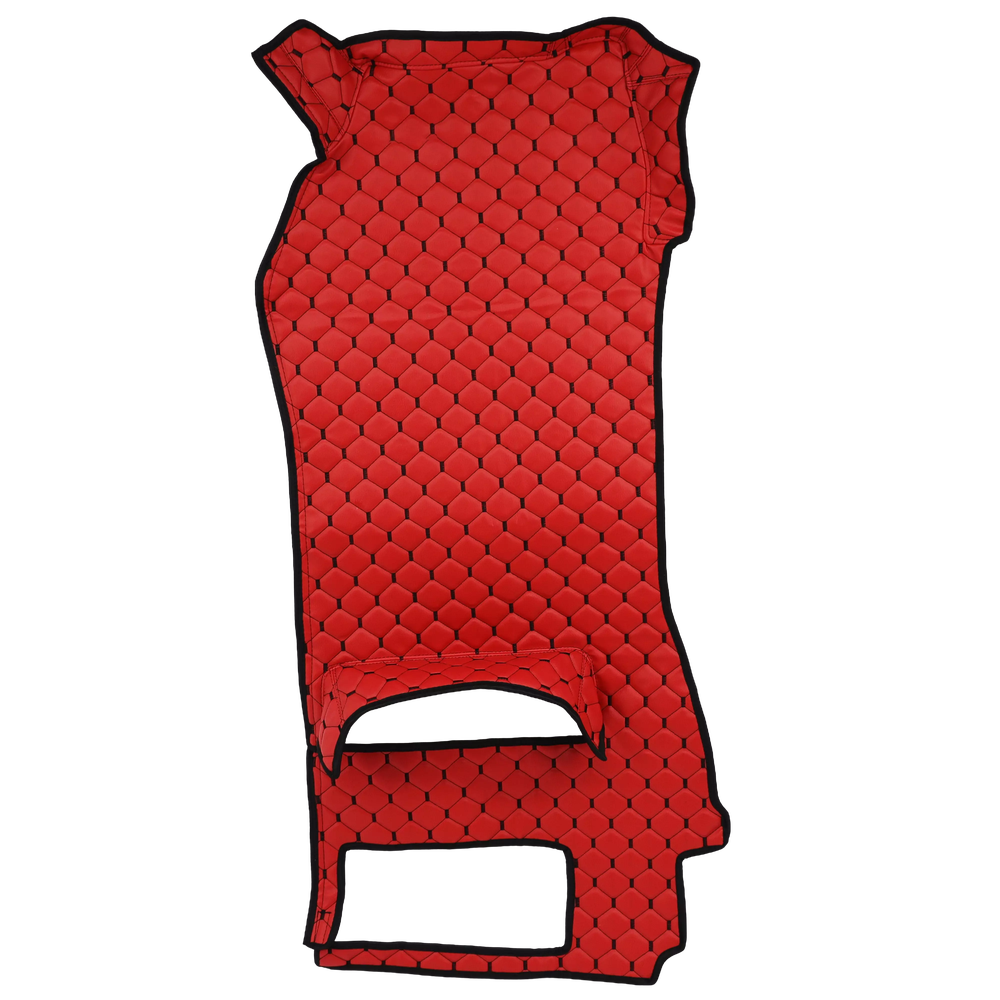 Килимок Екошкіра SCANIA R 2014-2016; рестайлинг 2017; АКПП, червоний, АСП Килимок Екошкіра SCANIA R 2014-2016; рестайлинг 2017; АКПП, червоний, АСП