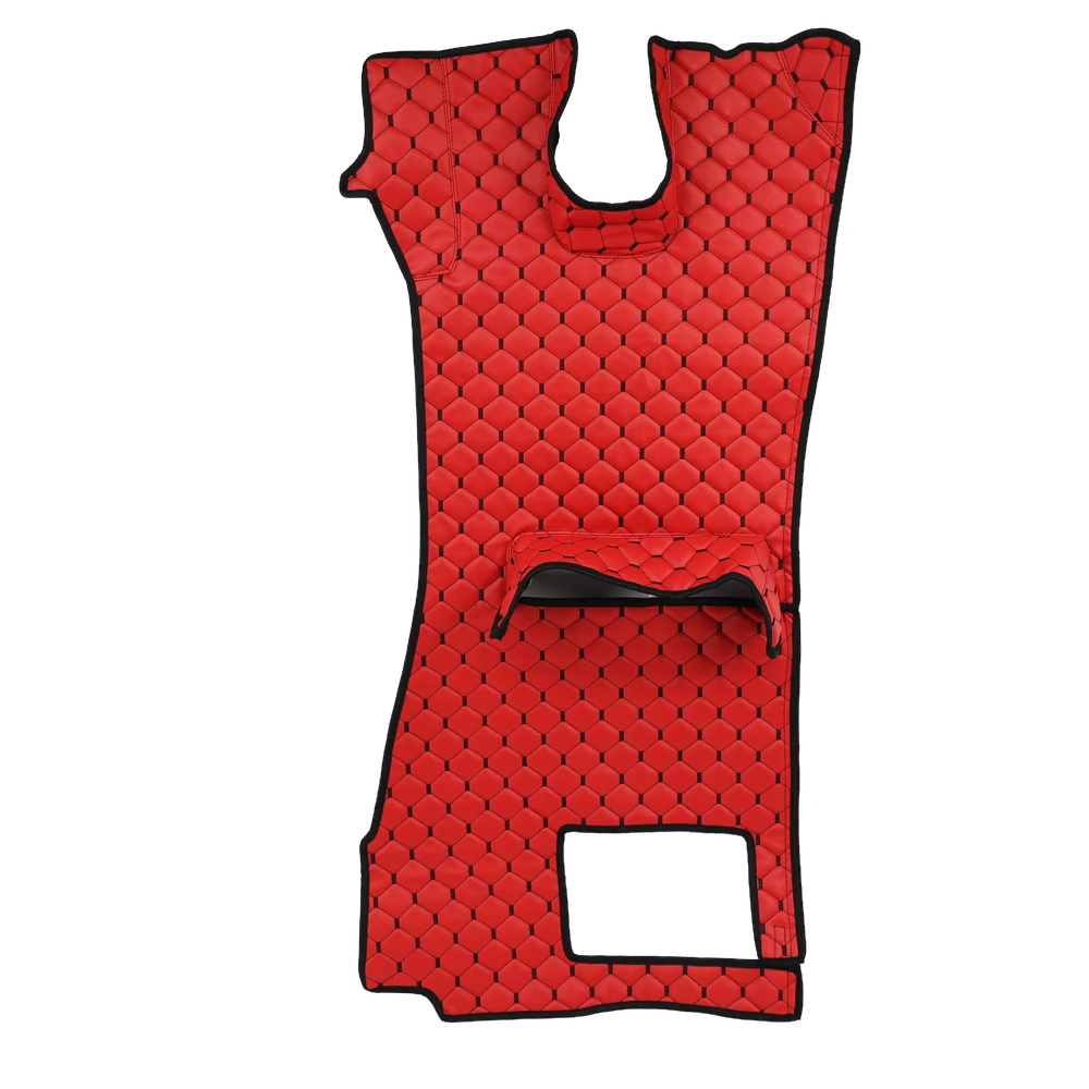 Килимок Екошкіра SCANIA R 2014-2016; рестайлинг 2017; АКПП, червоний, АСП Килимок Екошкіра SCANIA R 2014-2016; рестайлинг 2017; АКПП, червоний, АСП