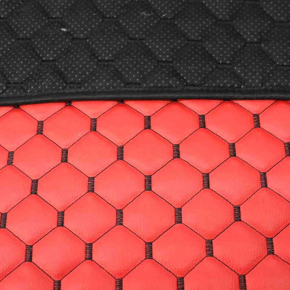 Килимок Екошкіра SCANIA R 2014-2016; рестайлинг 2017; АКПП, червоний, АСП