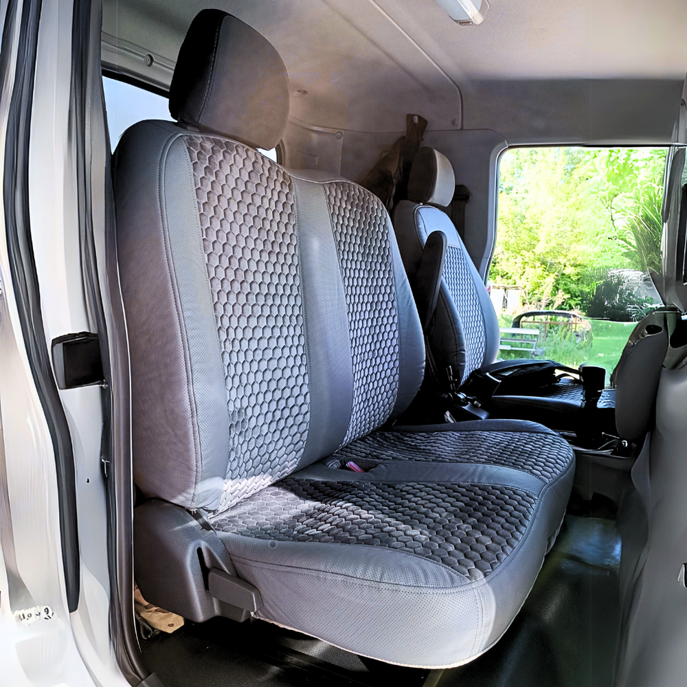 Чохол на сидіння Hyundai Mighty сірий Чохол на сидіння Hyundai Mighty сірий