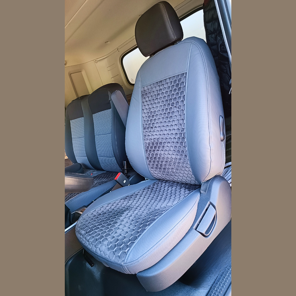 Чохол на сидіння Hyundai Mighty сірий Чохол на сидіння Hyundai Mighty сірий