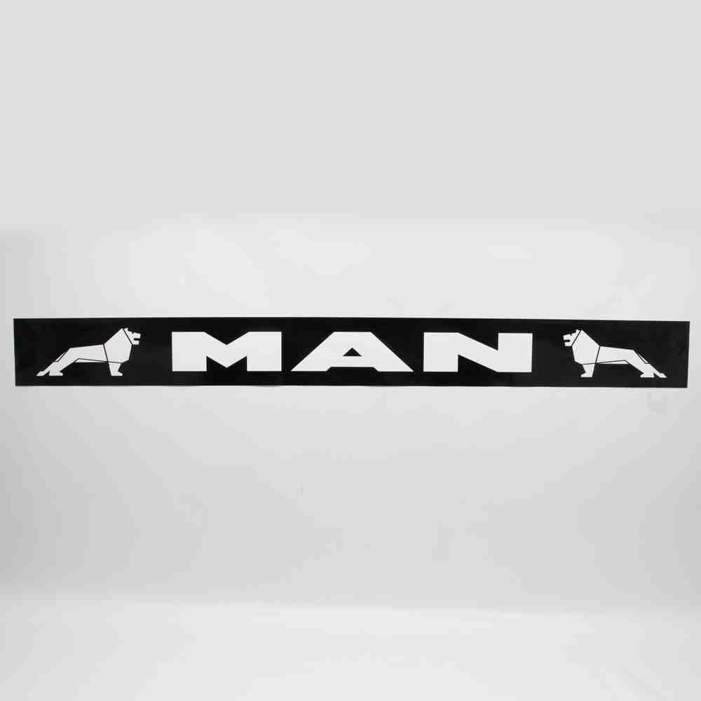 Наклейка MAN 2000*200мм черная
