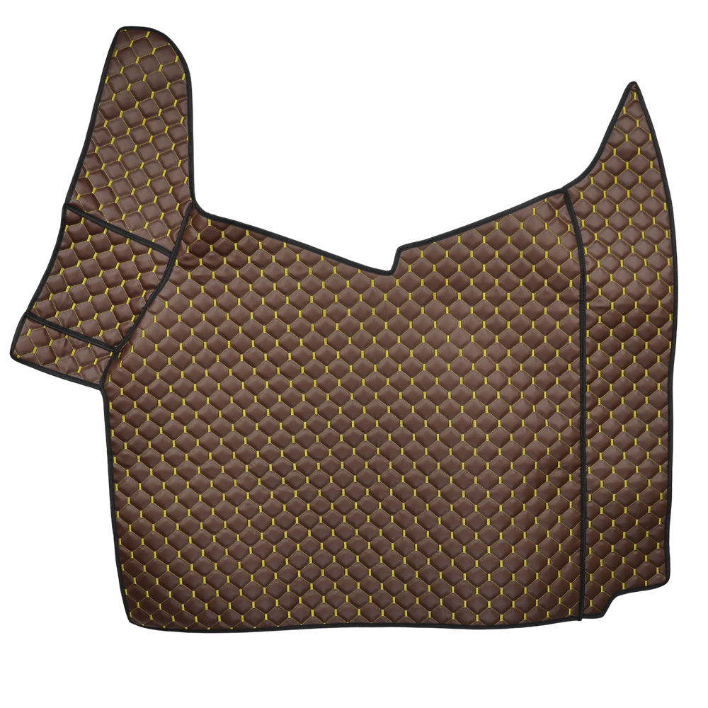 Коврик Экокожа RENAULT T з 2014; АКПП, коричневый,