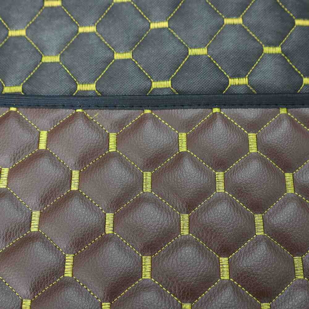 Коврик Экокожа RENAULT T з 2014; АКПП, коричневый,