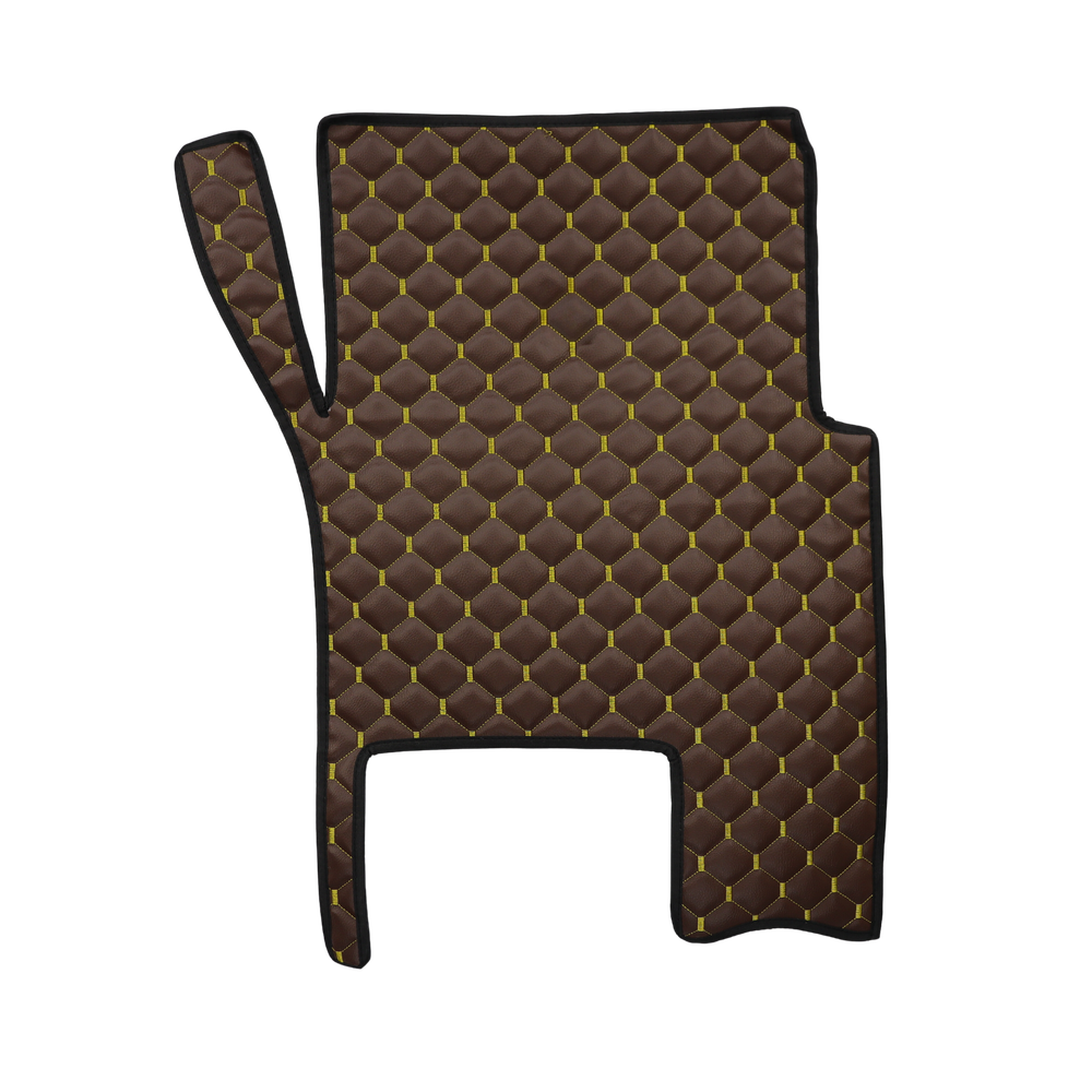 Коврик Экокожа RENAULT T з 2014; АКПП, коричневый,