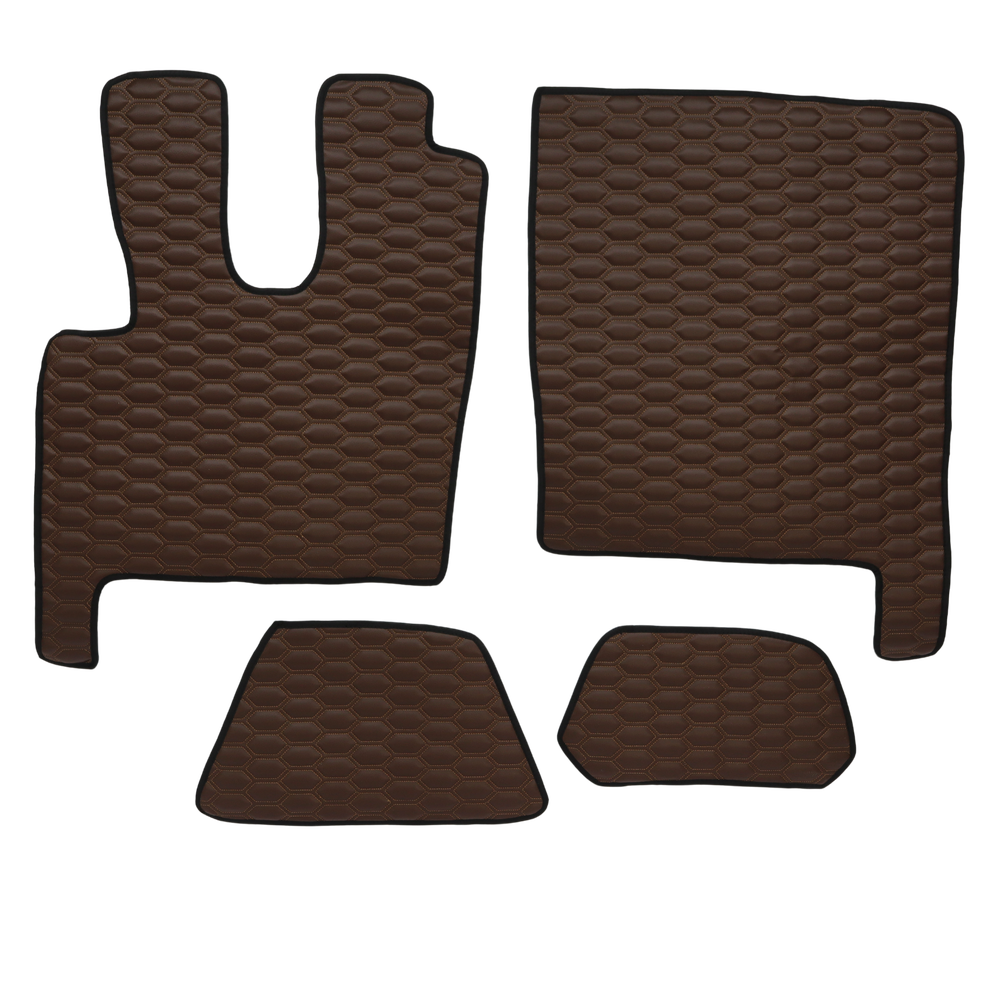 Коврик Экокожа DAF XF106 c 2013; АКПП коричневый, АСП Коврик Экокожа DAF XF106 c 2013; АКПП коричневый, АСП