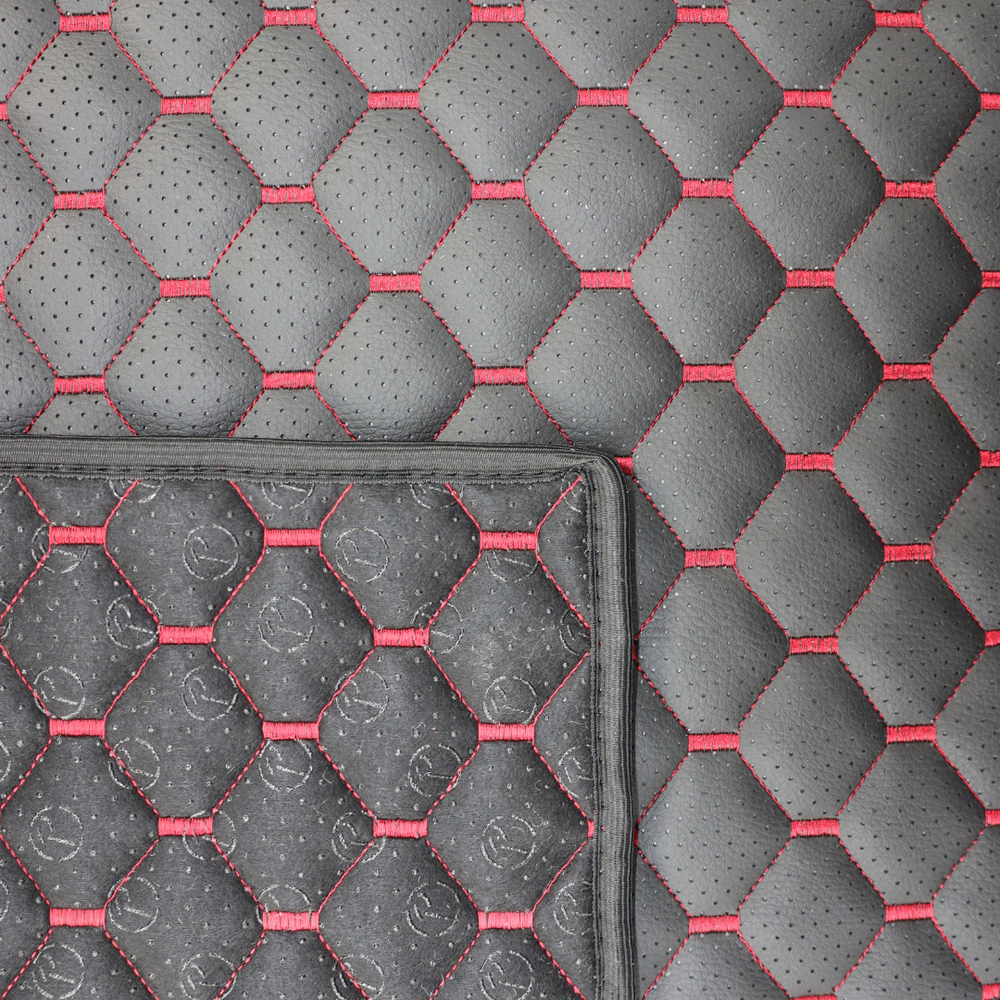 Коврик Экокожа MAN TGL,TGM,TGA XL; черный; перфорация; АСП