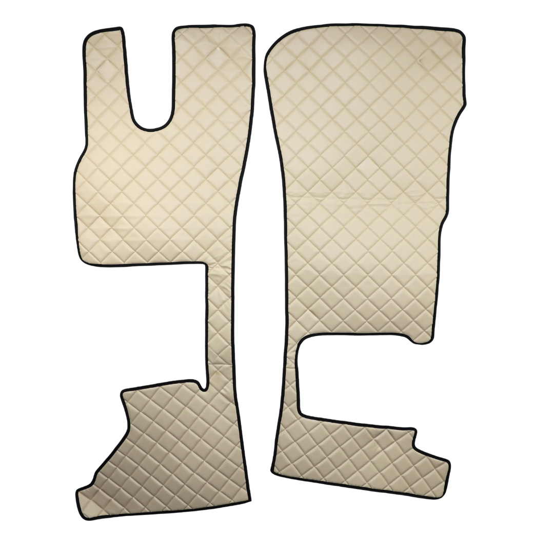 Килимок Екошкіра DAF XG з 2022; бежевий Килимок Екошкіра DAF XG з 2022; бежевий