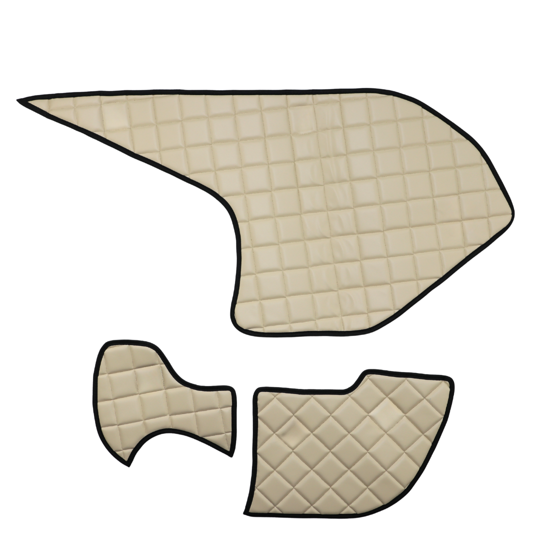 Килимок Екошкіра DAF XG з 2022; бежевий Килимок Екошкіра DAF XG з 2022; бежевий