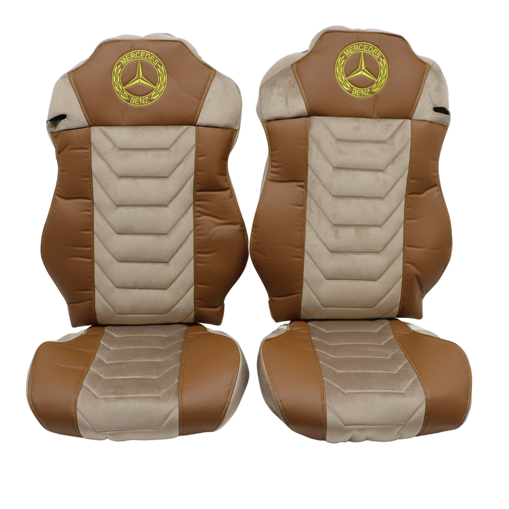Чохол на сидіння Chess Mercedes Actros EURO 6/1842/1845; коричневий Чохол на сидіння Chess Mercedes Actros EURO 6/1842/1845; коричневий