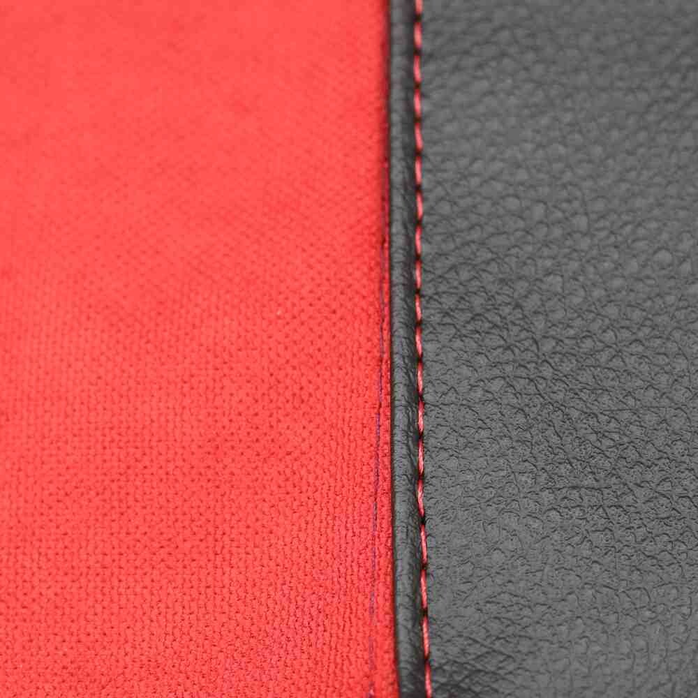Шторы Рогожка "Bow Folds" ночные красные