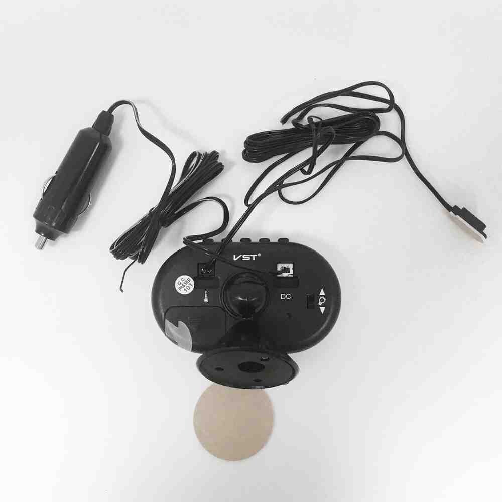 Вольтметр12-24 V \ градусник наруж.- внутр\часы (в прикуриватель) Вольтметр12-24 V \ градусник наруж.- внутр\часы (в прикуриватель)