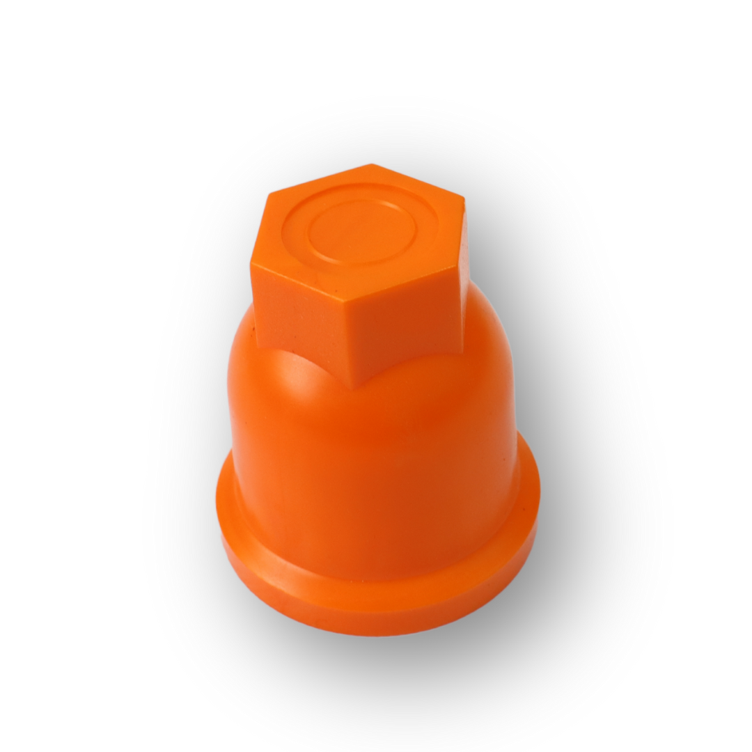 Колпачек на гайку 33 высокий оранжевый Колпачек на гайку 33 высокий оранжевый