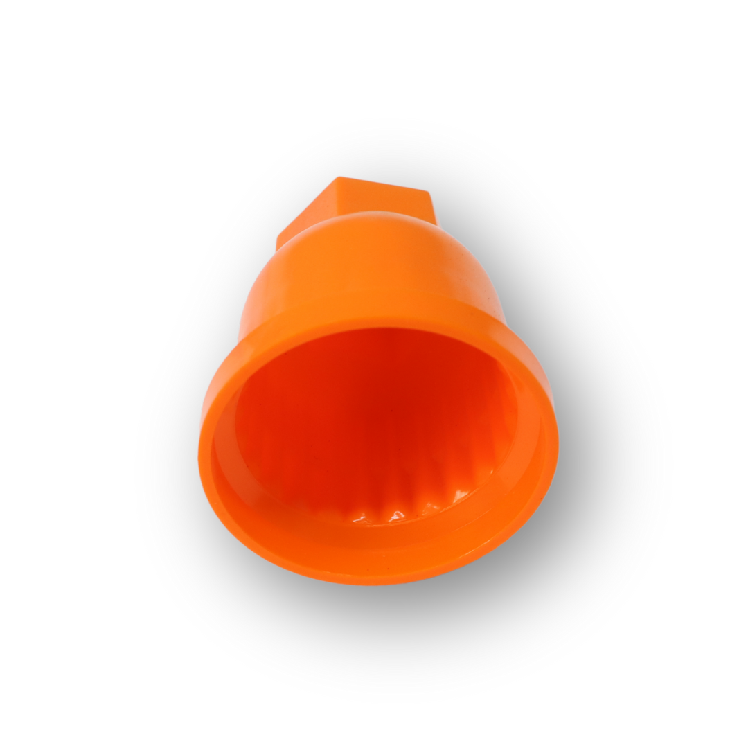 Колпачек на гайку 33 высокий оранжевый Колпачек на гайку 33 высокий оранжевый