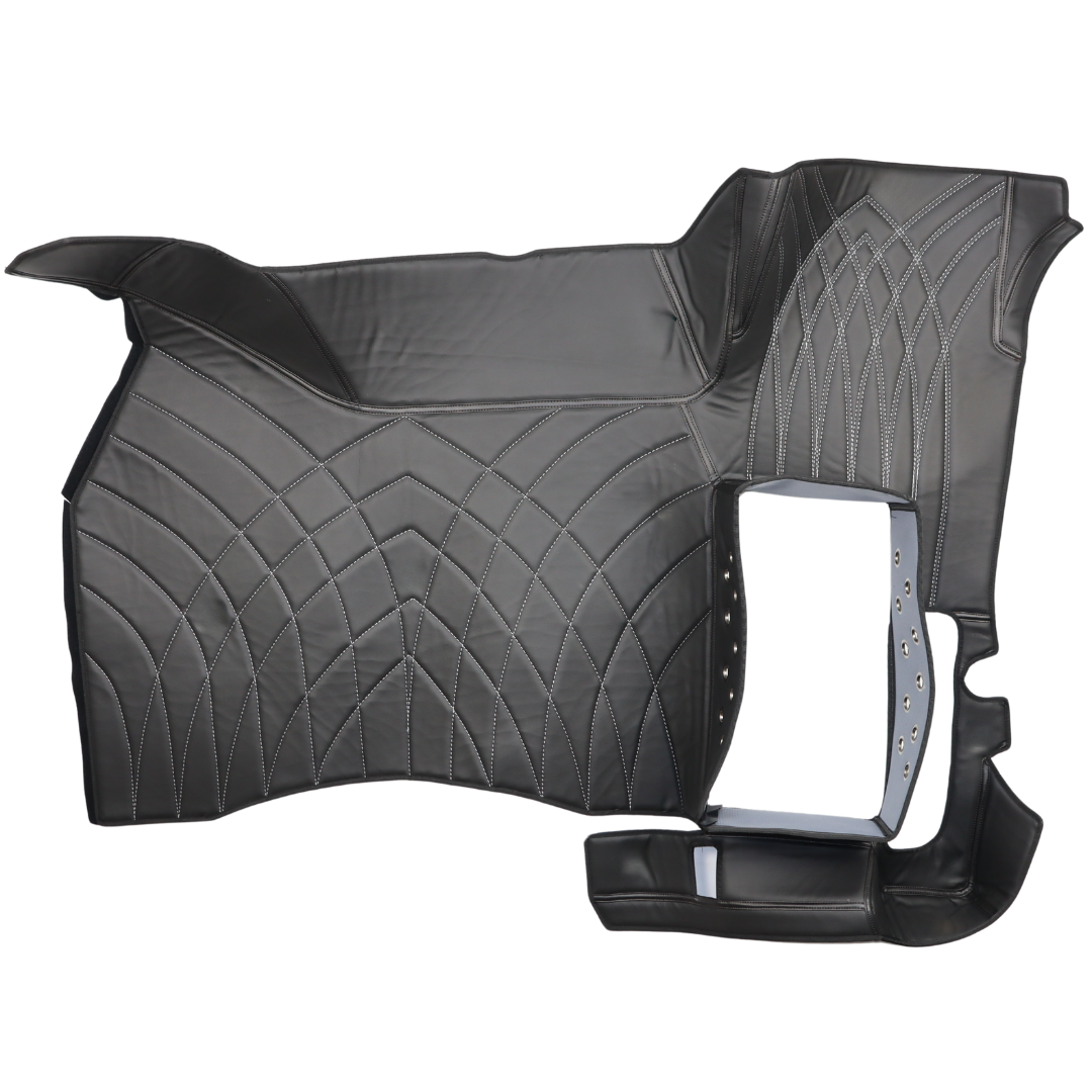 Коврик 3D Экокожа RENAULT T с 2014; АКПП, ровный пол,черный,