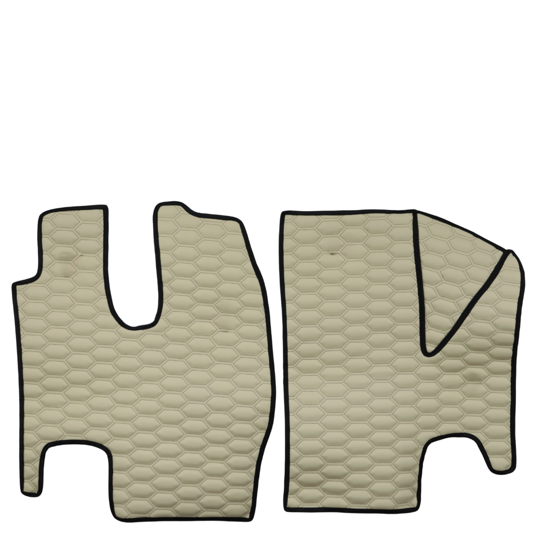 Килимок Екошкіра MERCEDES ATEGO 1998-2013 6л (висока шахта) бежевий,АСП Килимок Екошкіра MERCEDES ATEGO 1998-2013 6л (висока шахта) бежевий,АСП