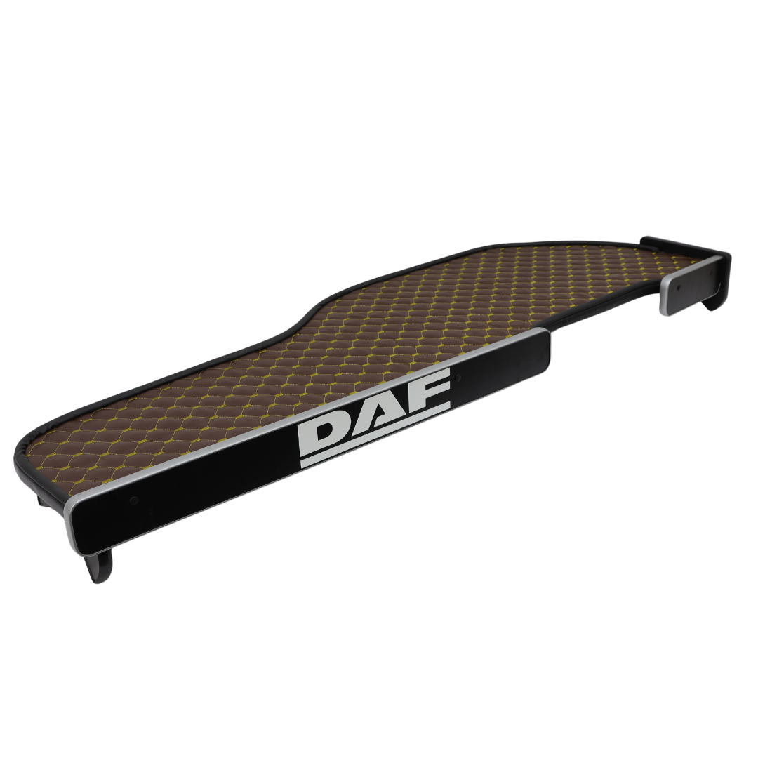Полиця кабіни довга DAF 106 коричнева\ST- Екошкіра стежка\