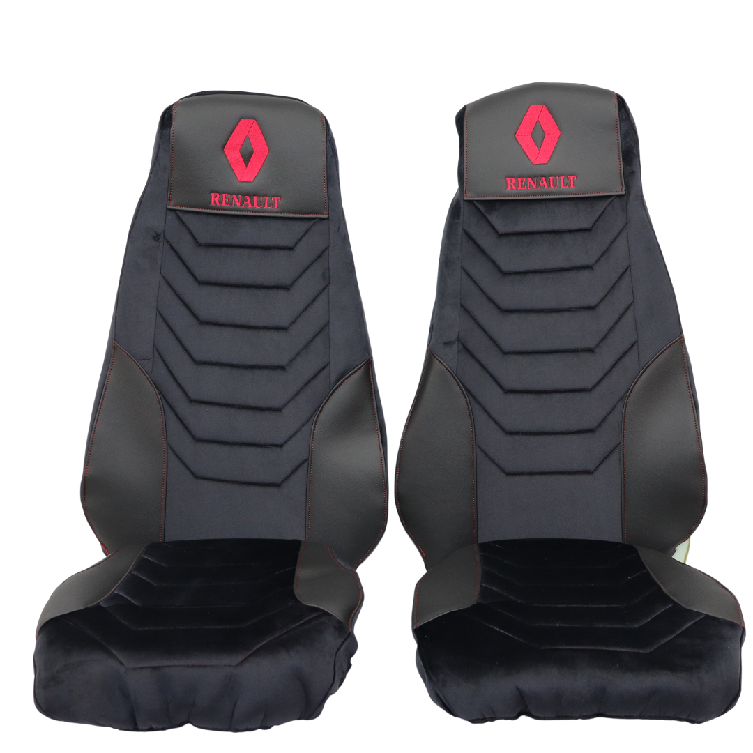 Чехол на сиденья Renault Premium (2005-2013) черный Чехол на сиденья Renault Premium (2005-2013) черный