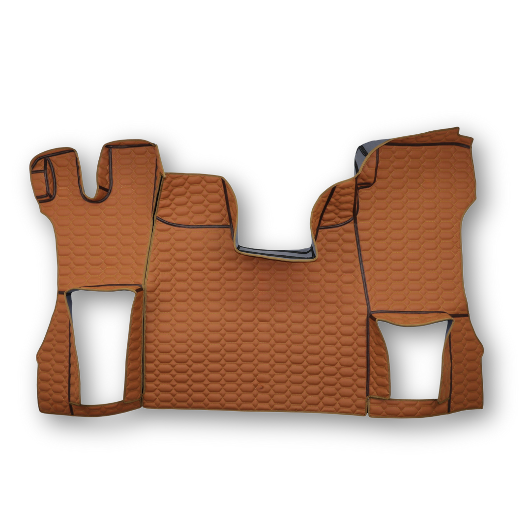 Килимок 3D Екошкіра SCANIA S с 2017; коричневий Килимок 3D Екошкіра SCANIA S с 2017; коричневий