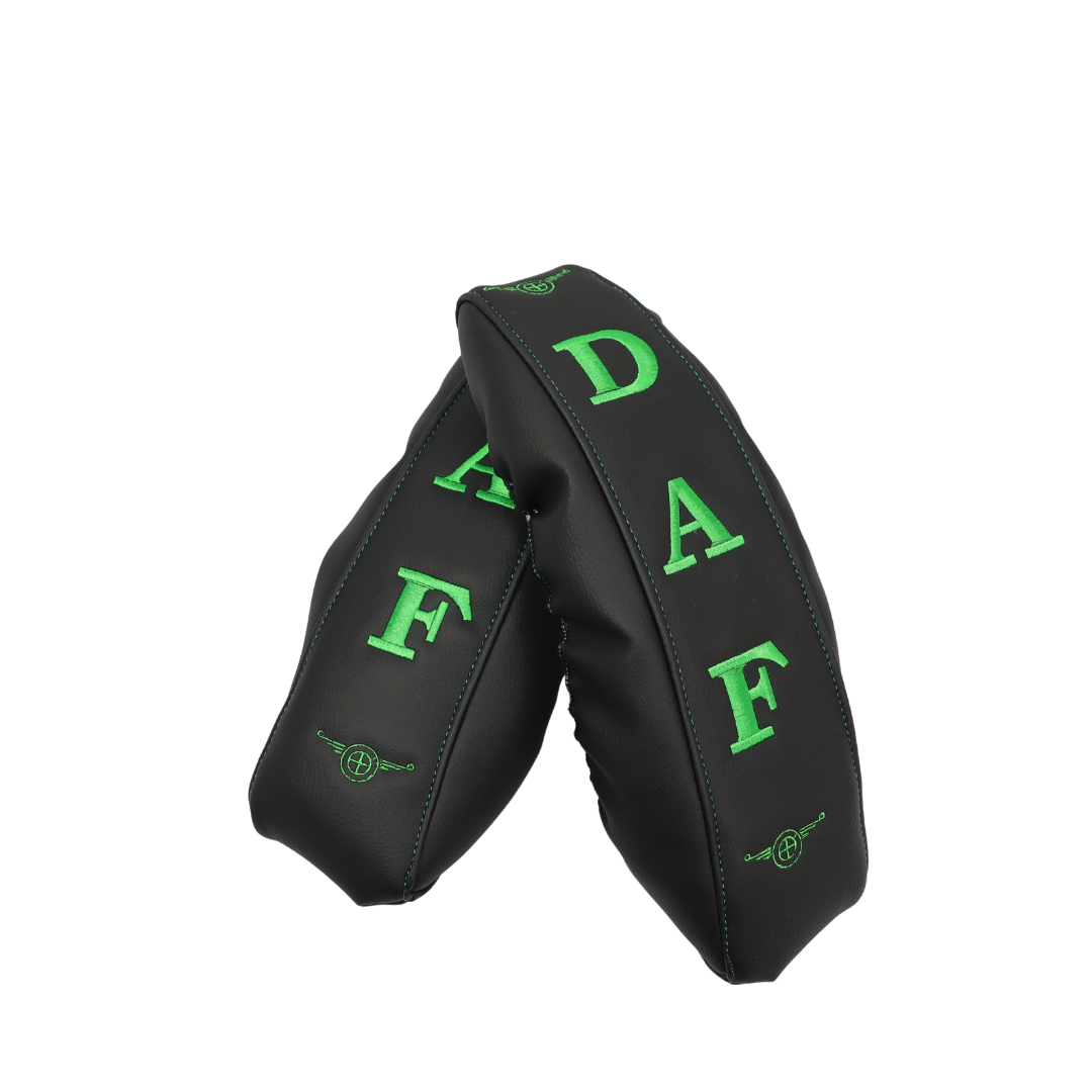 Подлокотник DAF 106  \кожа черная \ (2 шт.)
