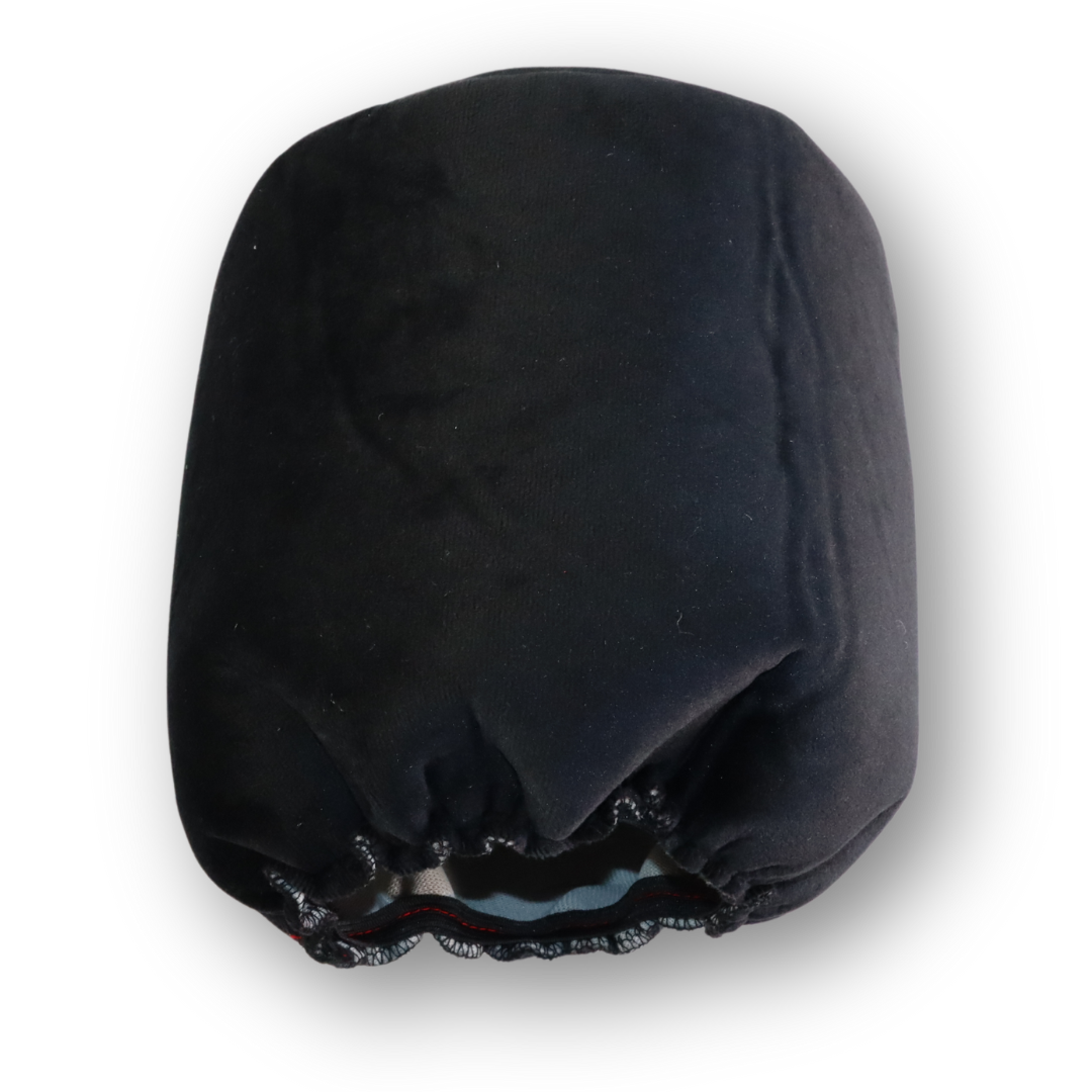 Чохол на маячок (тканина Велюр) червоний, чорний